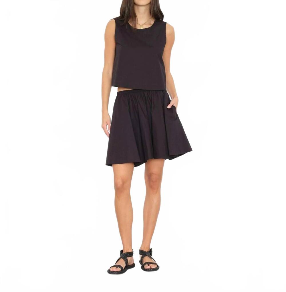 NEW XIRENA women's angela skirt in black
